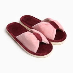 Тапочки женские Smile of Milady 9801643 розовые 40-41 RU