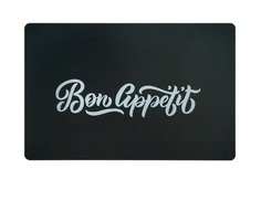 Салфетка Bon Appetit 43,5x28,5 см ПВХ зеленая