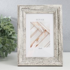 MIRAM Фоторамка пластик "МИРАМ" 10х15 см, 642653-4, (пластиковый экран)