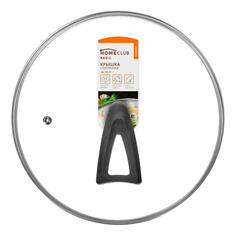 Крышка Homeclub Comfort ручка-подставка стеклянная 28 см