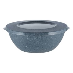 Миска Plast Team Stone с крышкой серая 2 л