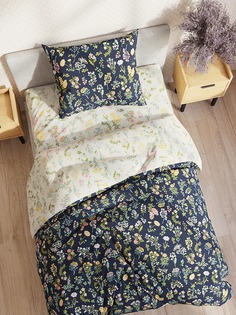 Пододеяльник Milky Garden "Botany" 1,5-спальный на молнии 145х215 см