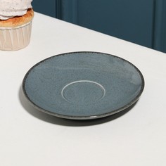 Kutahya Porselen Блюдце «Pearl», d=14,5 см , синее, фарфор