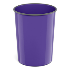 Корзина для бумаг ErichKrause 13,5 см фиолетовая