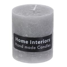 Свеча-столбик Home Interiors Рустик 60 х 80 см серая