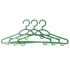 Вешалки-плечики универсальные Архимед зеленые 3 шт