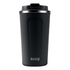 Термокружка MIKU 510 мл, черная
