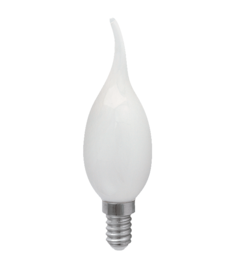 Лампа светодиодная Gauss Basic Filament Е14 6,5 Вт 2700 К свеча на ветру матовая