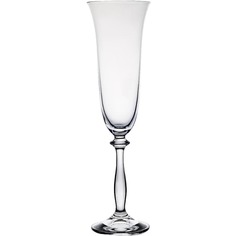 Бокалы для шампанского Bohemia Crystal Glass Анжела 190 мл 2 шт