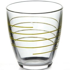 Стакан 285 мл Pasabahce Спираль зеленый 52645SLBD10