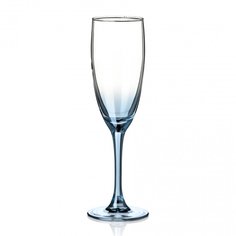 Бокал для шампанского 170 мл 6 шт Glasstar Черное море Омбре эдем RNBSO_1687_3