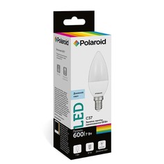 Светодиодная лампа Polaroid 220V C37 7W 6500K E14 600lm