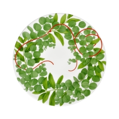 Тарелка десертная, 23 см. FIL ROUGE FOGLIE Taitu