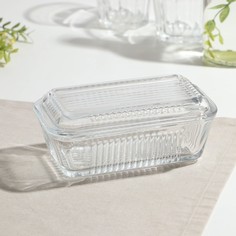 Pasabahce Масленка Frigo, стеклянная, 16.8?10 см