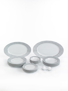 Сервиз столовый Zarin Iran Porcelain Industries Co. PJS Italia F Isabel Platinum 1214-28