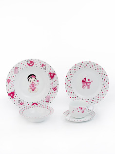 Сервиз детский Zarin Iran Porcelain Industries Co. PJSItalia F New Born Pink