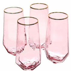 Набор стаканов Селфи ICE CRYSTAL 359-0707 4шт фиолетовый
