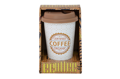 Стакан Lakomo Sertified Coffee 350мл с силиконовой крышкой