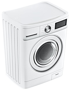 Контейнер для стирального порошка Smartware TOUCH TRN-186-White 4 литра белый