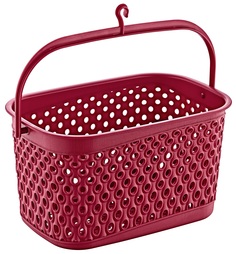 Корзина Smartware KATRE Red, арт. TRN-172-Red, 3л, с крючком