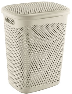 Корзина для белья Smartware KATRE Latte арт TRN-171-Latte 55 литров