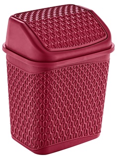 Контейнер для мусора Smartware KATRE Red, арт. TRN-174-Red, 6,2л