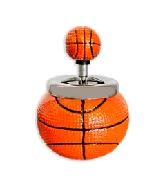 Пепельница бездымная керамическая с крышкой ATLANFA Баскетбольный мяч