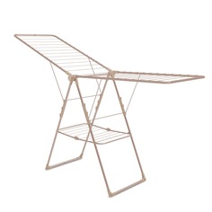 Сушилка для белья и одежды Nika СБ8/РЗ напольная складная компактная с полкой и распашными