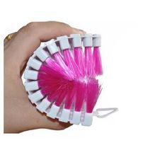 Универсальная гибкая щетка Flexi Brush, 7х16 см (Розовый) No Brand