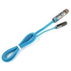 Дата-кабель Remax Transformer Kingkong USB - Lightning/Micro USB 2.1A, 1 м, Blue