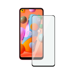 Защитное стекло Deppa для Samsung Galaxy A11 2020 3D Full Glue черная рамка