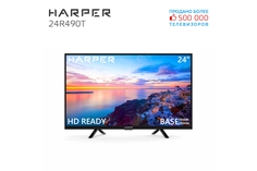Телевизор Harper 24R490T, 24"(61 см), HD