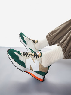 Кроссовки мужские New Balance 327, Зеленый