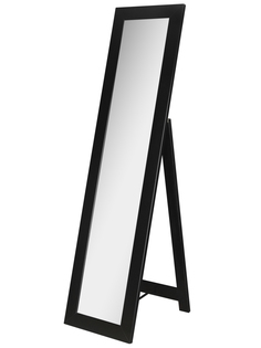 Зеркало напольное Мебелик BeautyStyle 8, черный 138х35 см