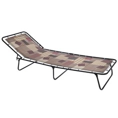 Кровать раскладная, 190?65?26 см, до 80 кг, рисунок МИКС No Brand
