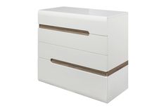 Комод Анрекс Линате 4S/44 белый глянец Анрэкс