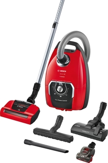 Пылесос Bosch BGB8PET1 красный
