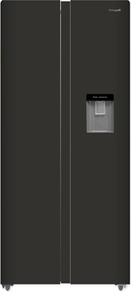 Холодильник Weissgauff WSBS 600 XB NoFrost Inverter Water Dispenser черный