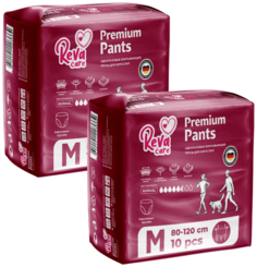 Подгузники трусы Reva Care для взрослых людей ведущих активный образ жизни размер M