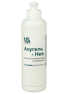 Гель для УЗИ "Акугель-Нео" средней вязкости, флакон, 0,25кг Медикрафт