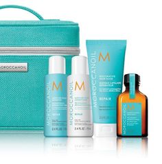 Набор Moroccanoil Moisture Repair: шампунь, 70мл+кондиционер, 70мл+маска, 75мл+масло, 25мл