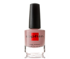 Лак для ногтей Sophin 0021, бежево-розовый 12 мл