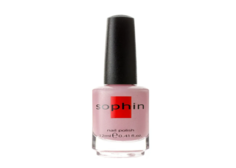 Лак для ногтей Sophin 0158, светло-розовый с большим количеством мелкого шиммера 12 мл
