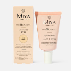 BB-крем для лица Miya cosmetics Mybbcream SPF 30, light, fair skin tone, 40 мл