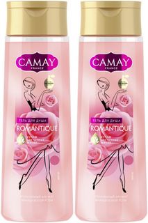 Гель для душа Camay Romantique Французская роза, 250 мл, 2 шт.