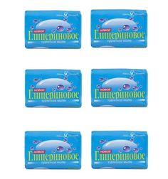 Невская Косметика Туалетное Мыло Глицериновое, 90 гр, 6 шт.