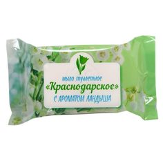 Мыло кусковое туалетное Меридиан "Краснодарское. Ландыш", 90г, флоу-пак, 72шт. Meridian