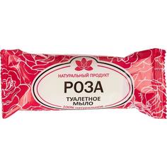 Мыло кусковое туалетное Донагропродукт "Роза", 75г, флоу-пак (303247), 87шт.