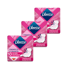 Прокладки женские Libresse Ultra Нормал 30 шт 3 упак