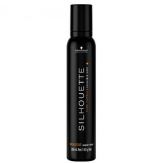 Безупречный мусс Schwarzkopf SILHOUETTE Pure Mousse SuperHoild 200 мл черный